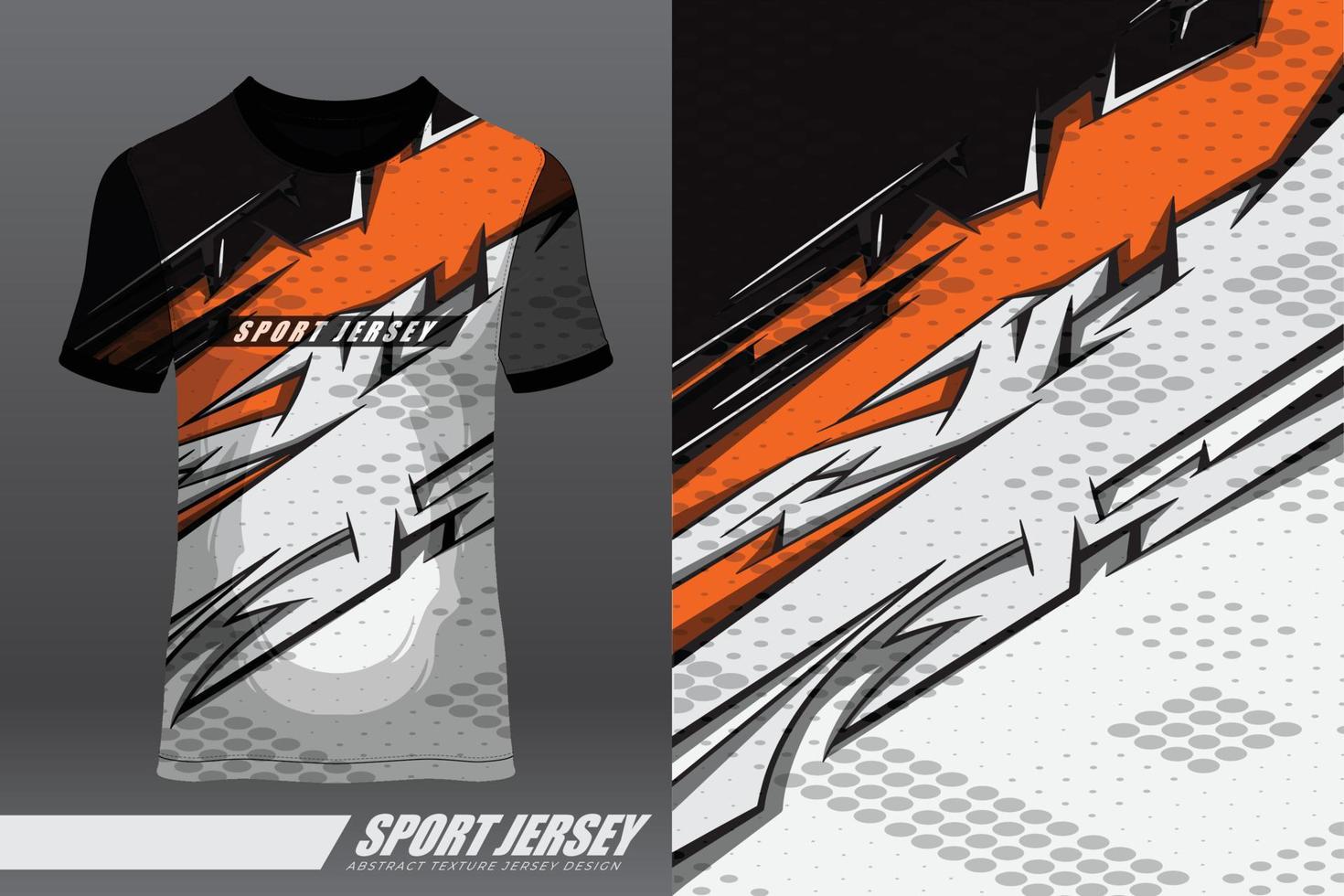 Tshirt sports design for racing, jersey, cycling, football, gaming, motocross vector