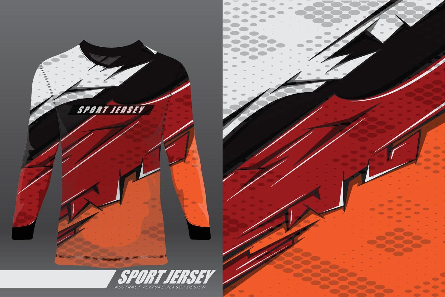 Tshirt sports design for racing, jersey, cycling, football, gaming, motocross vector