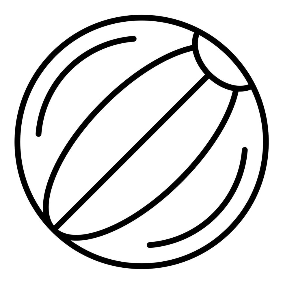 Ball Line Icon vector