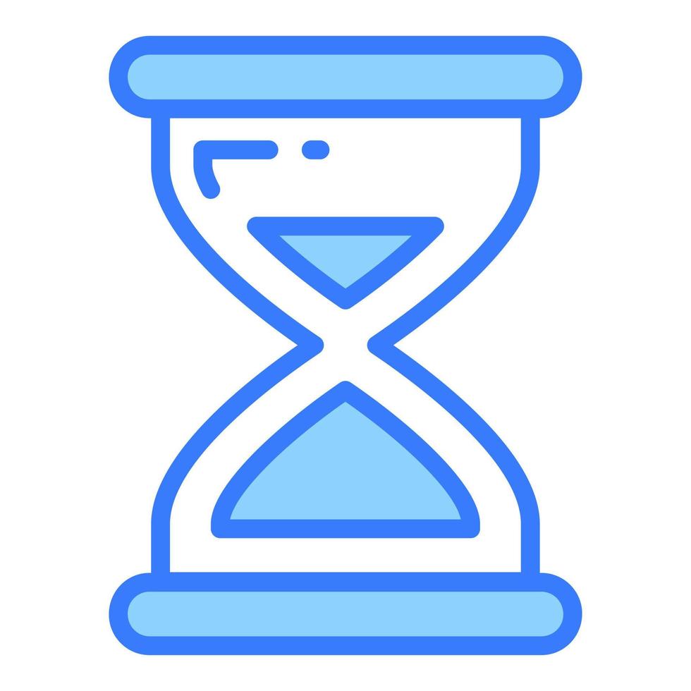 hourglasses vector flat icon, school and education icon