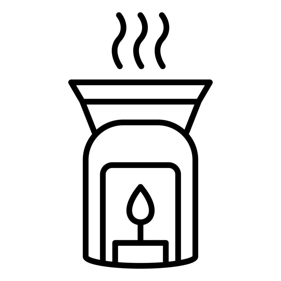 Aromatherapy Line Icon vector
