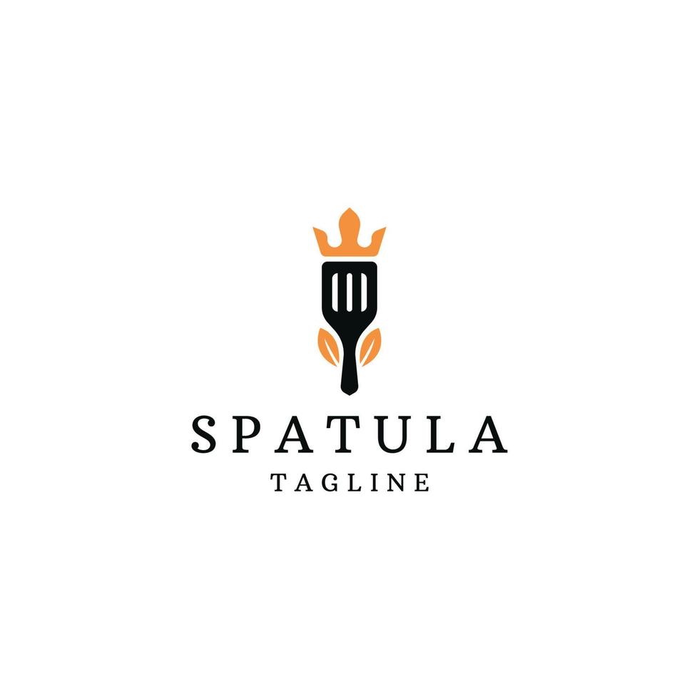 Spatula  logo icon design template flat vector