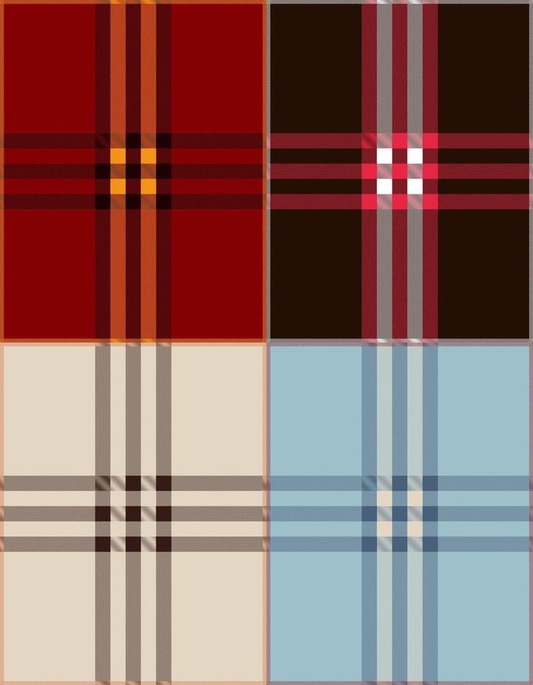 Plaid texture background vector illustration