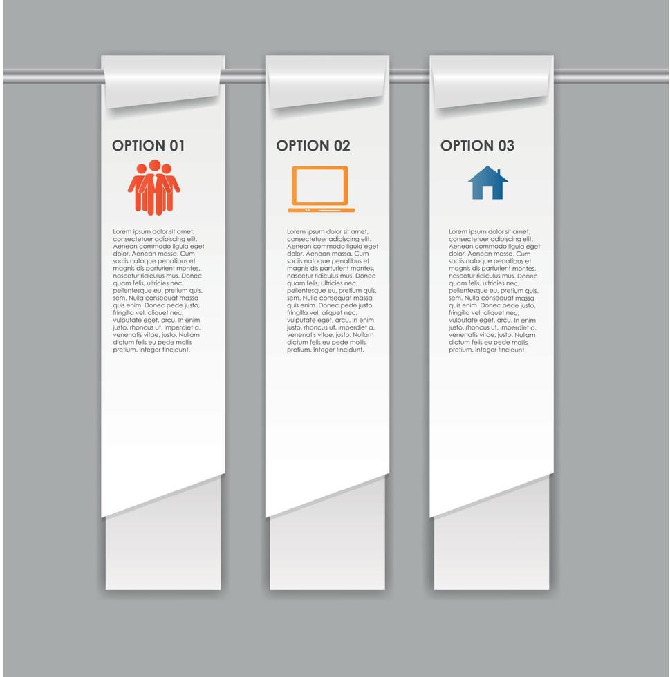 Ilustración de vector de elementos de diseño de infografías