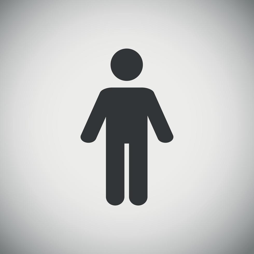 Man application icons vector illustration