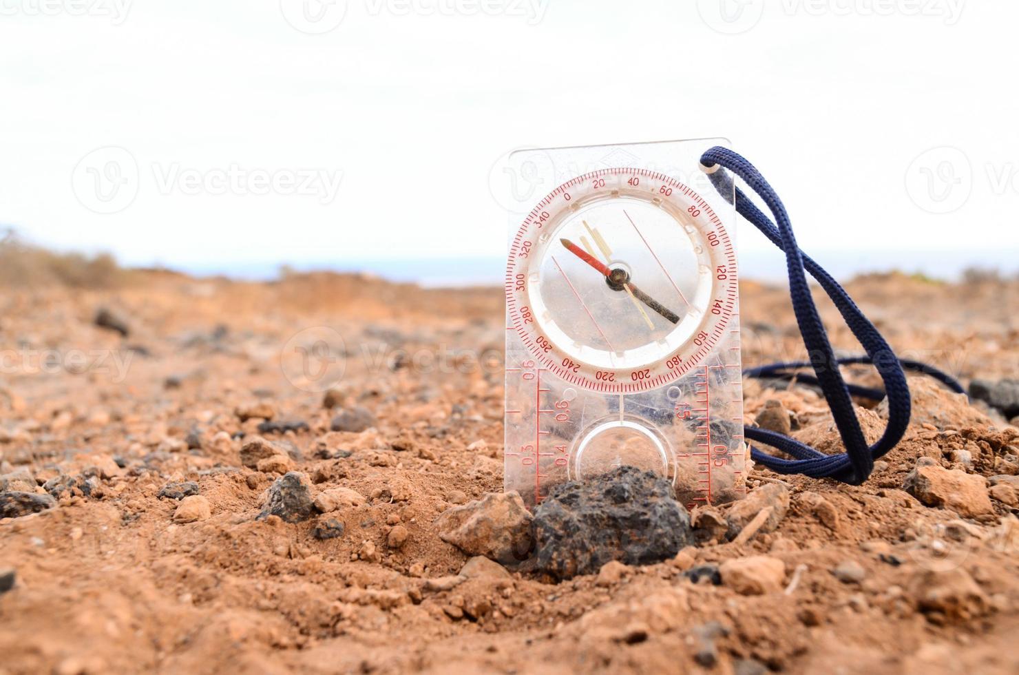 Orientation Concept Metal Compass photo