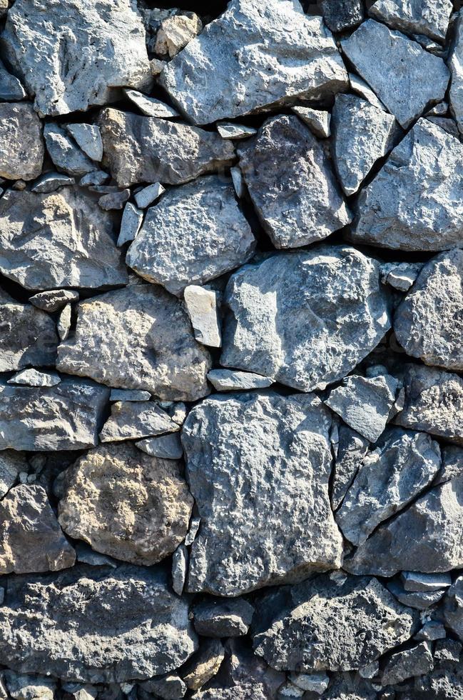 Stone wall texture photo