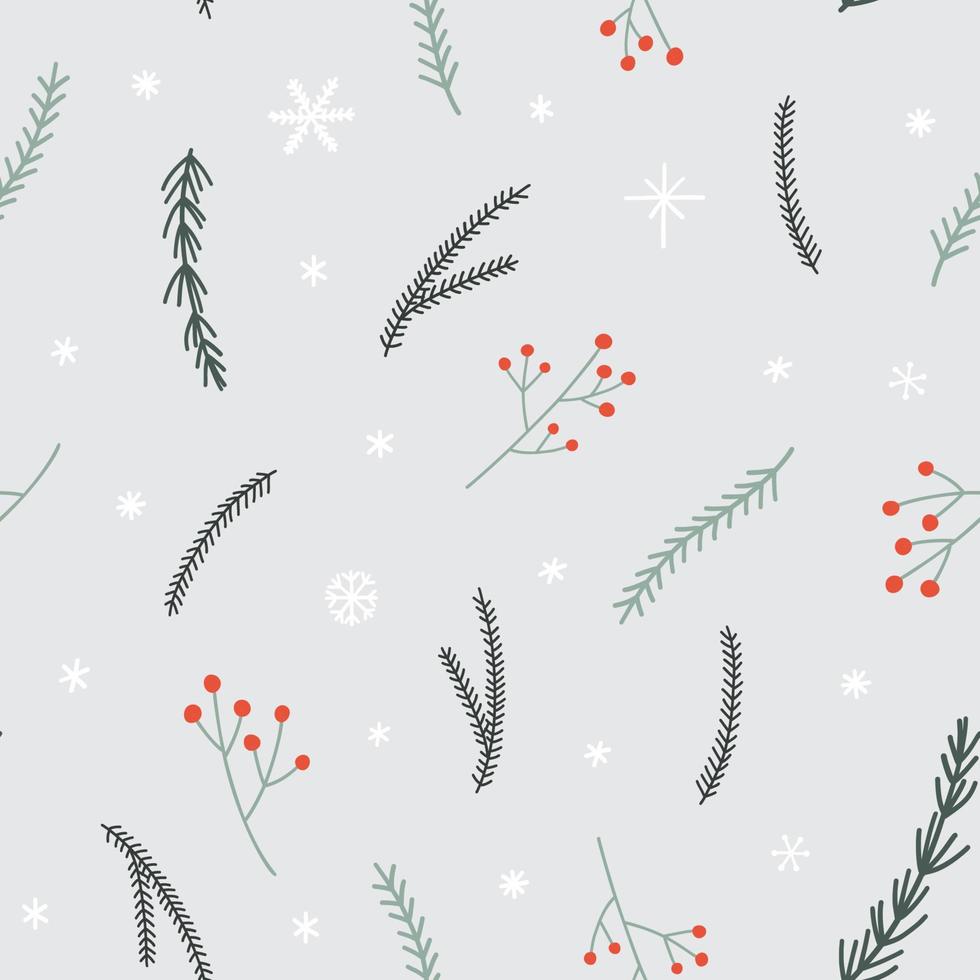 Christmass tree pattern vector