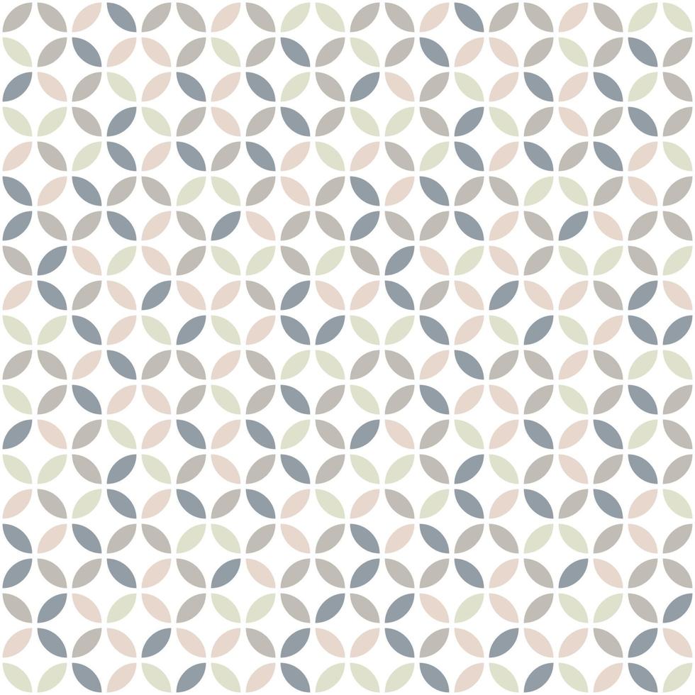 Geometric seamless pattern in pastel colors. vector