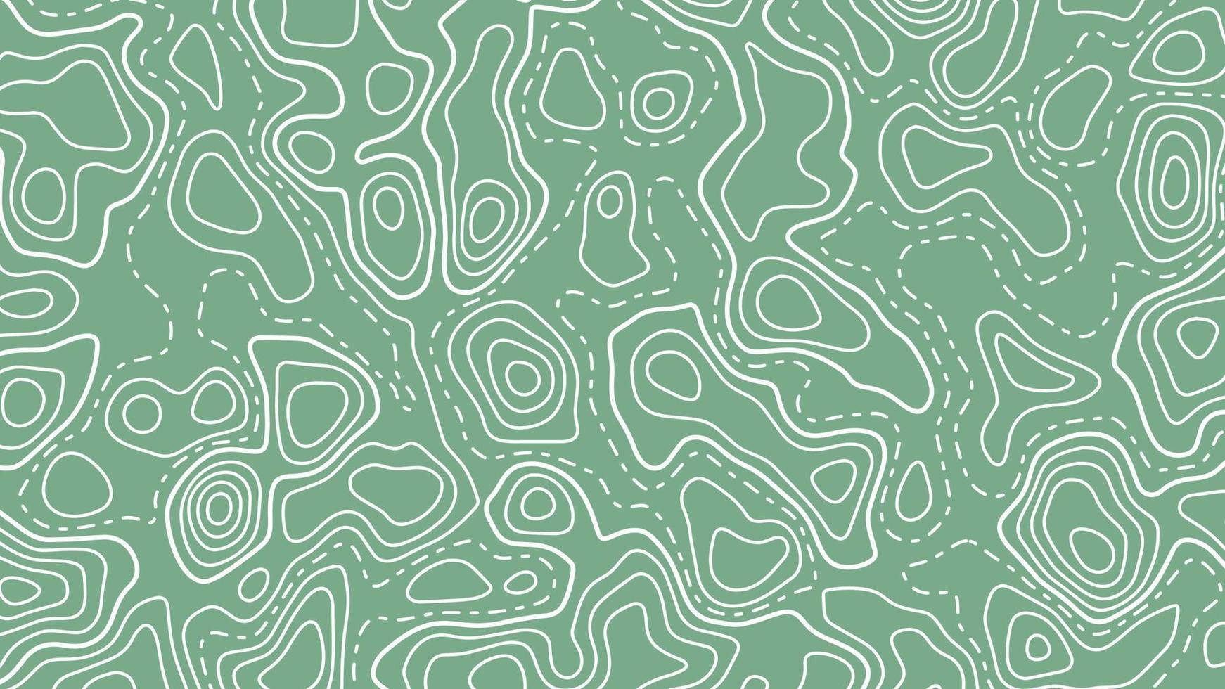 Topographic map background. Abstract wavy lines. vector