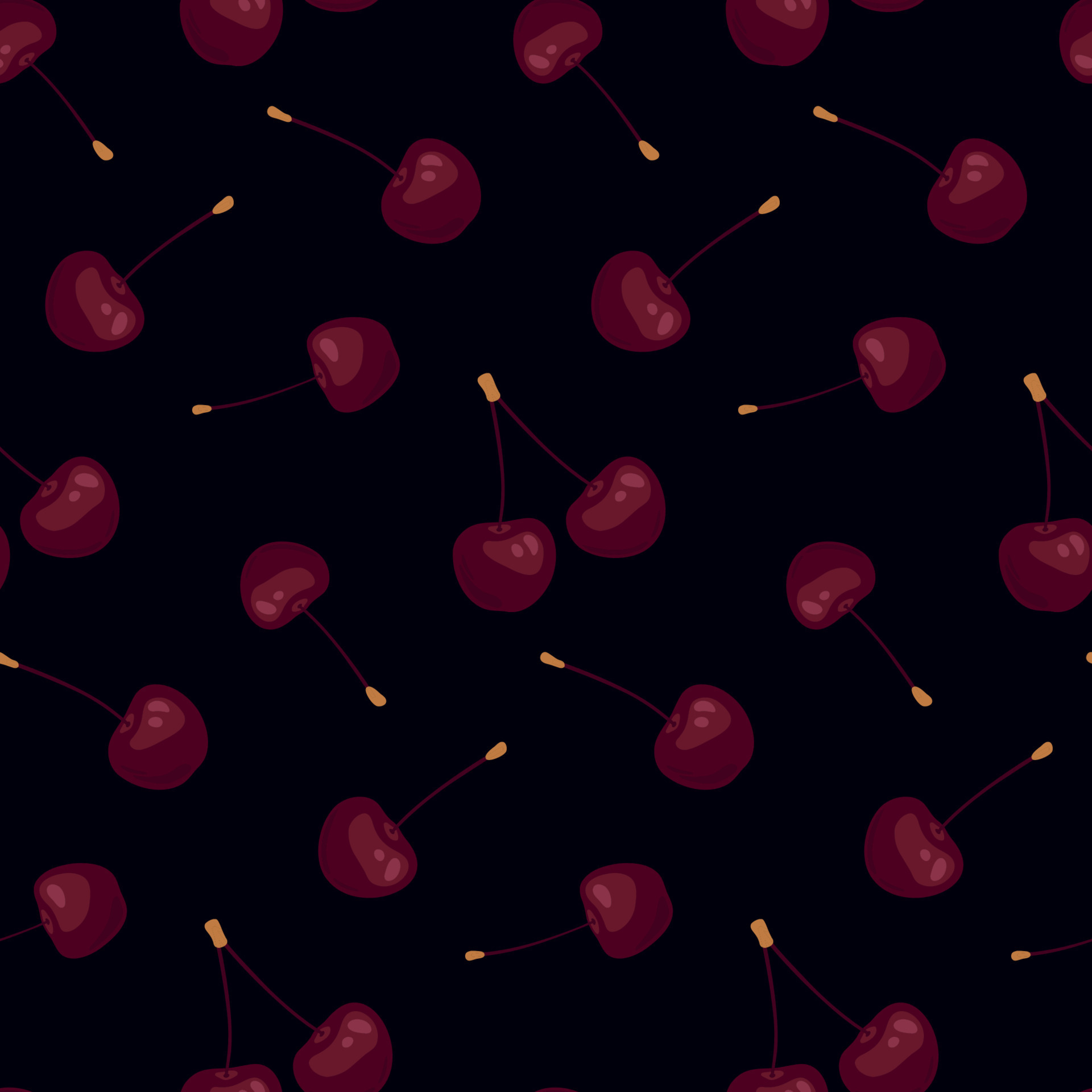 Seamless pattern with beauty cherries on black background. Vector wallpaper. Perfect for fabric, backdrop, wrap, etc. 8285853 Vector Art at Vecteezy Seamless pattern with beauty cherries on black background. Vector wallpaper. Perfect for fabric, backdrop, wrap, etc. 8285853 Vector Art at Vecteezy