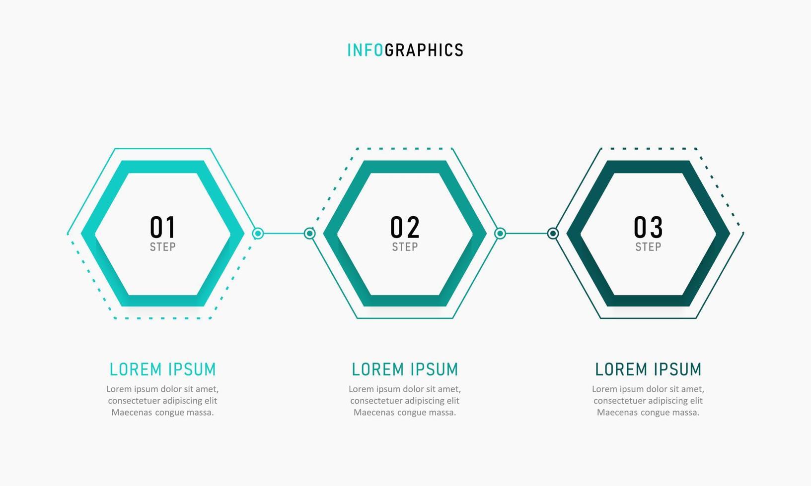 Vector Infographic label design template with icons and 3 options or steps. Can be used for process diagram, presentations, workflow layout, banner, flow chart, info graph.