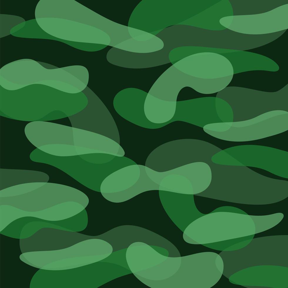 Green military camouflage. Vector background.