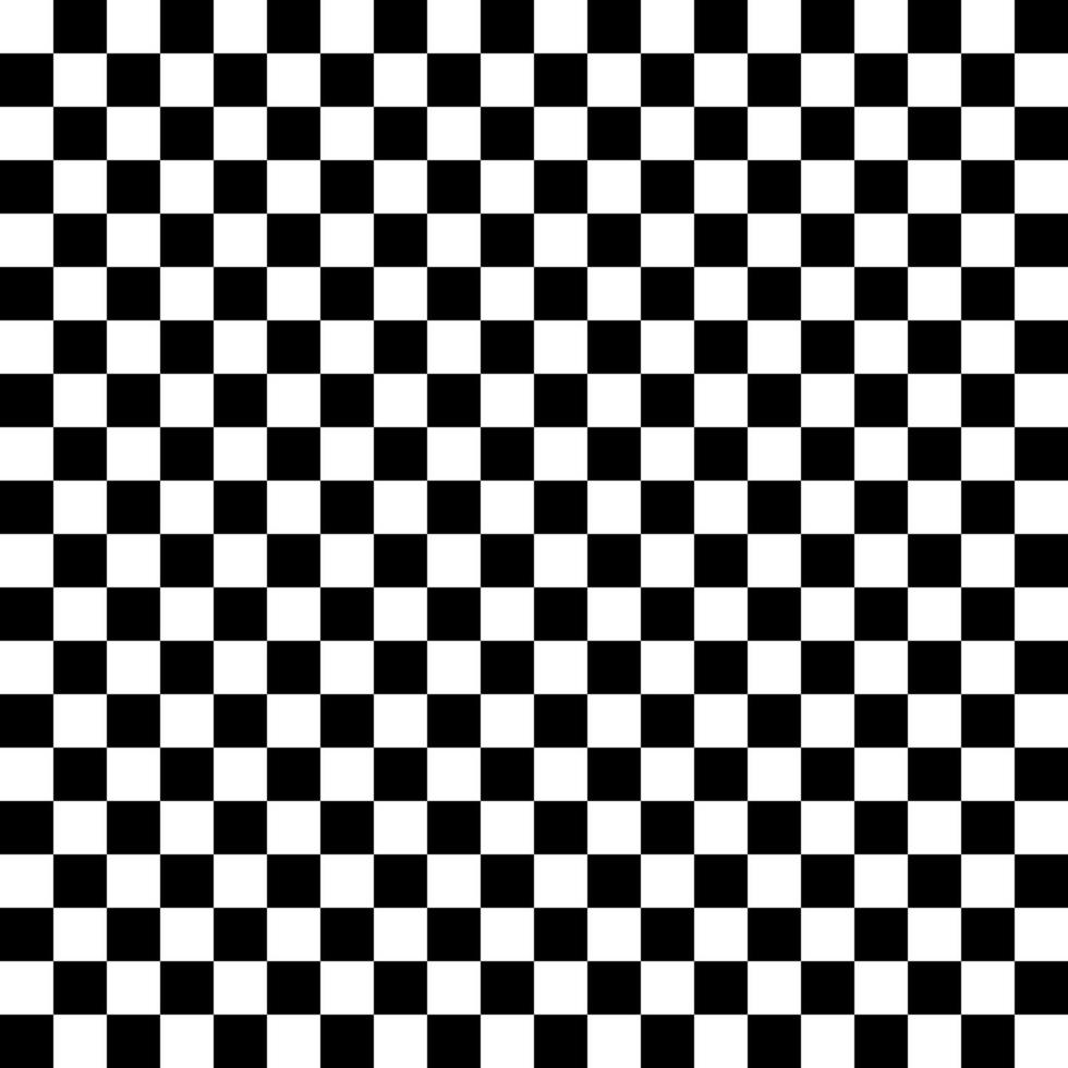 Background of black and white squares. Chess board. Vector. vector