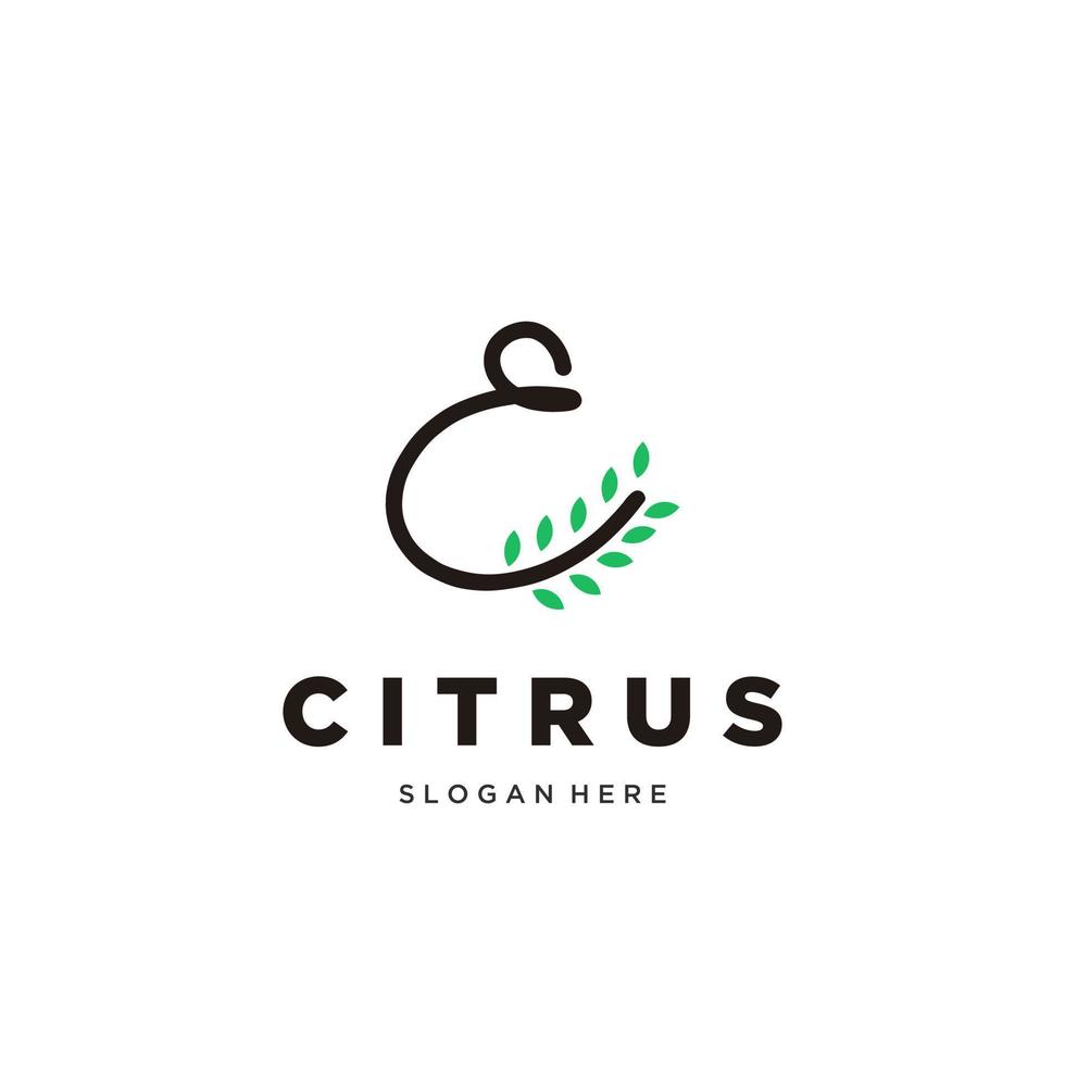 green logo company design colorful gradient vector