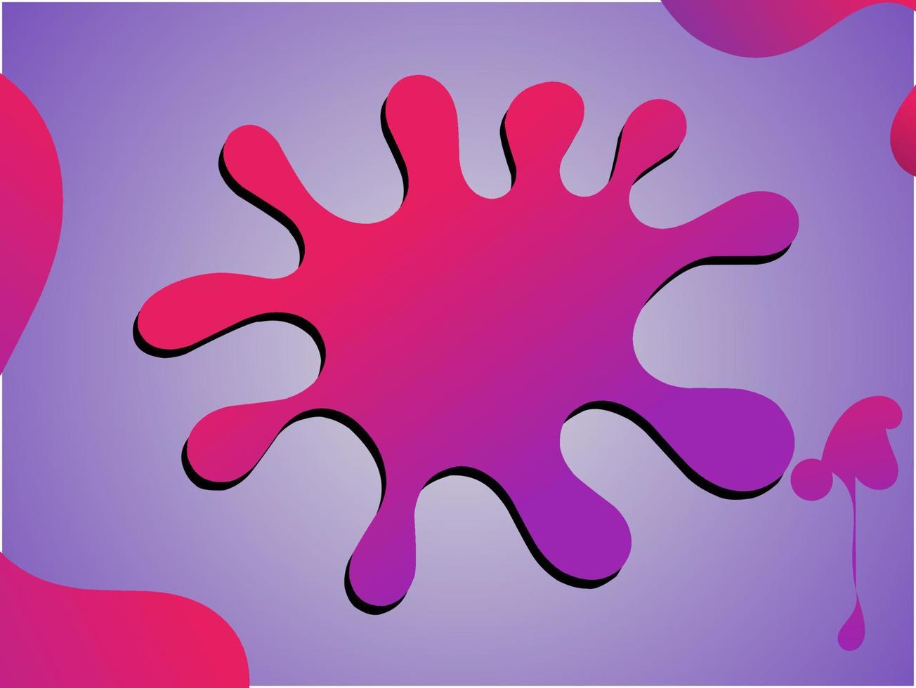 Abstract liquid purple background graphic vector illustration