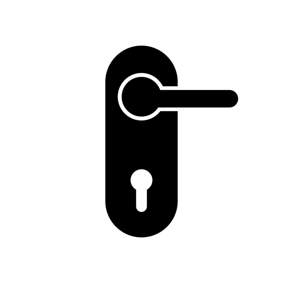 Door handle vector illustration