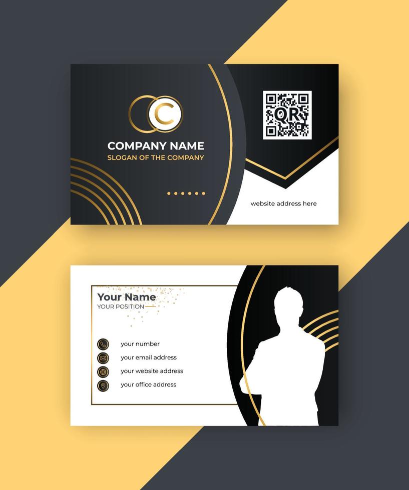 Luxury Business Card vector