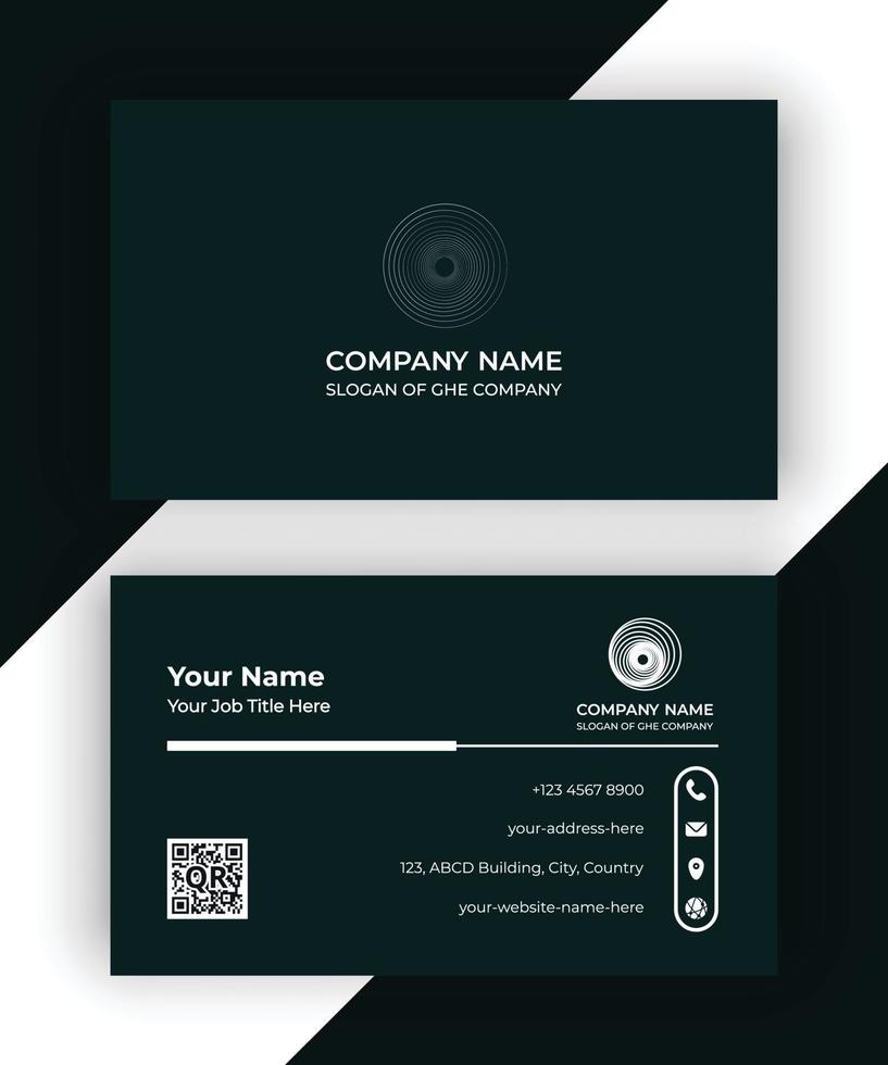 Modern Business Card vector