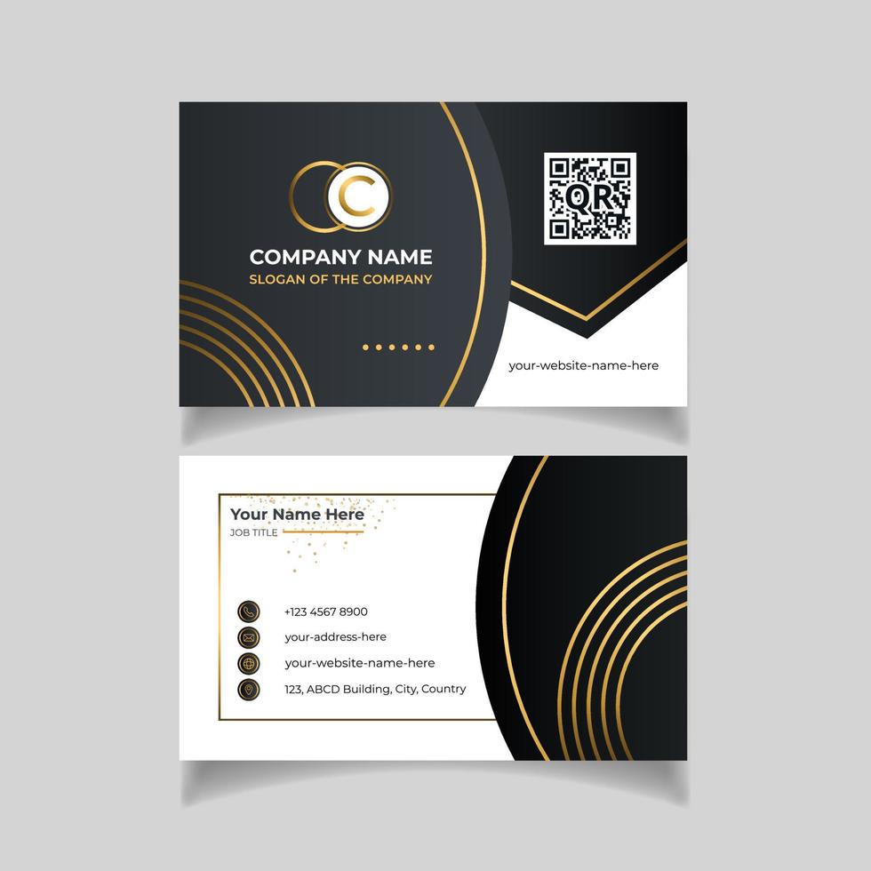 Luxury Business Card Template vector