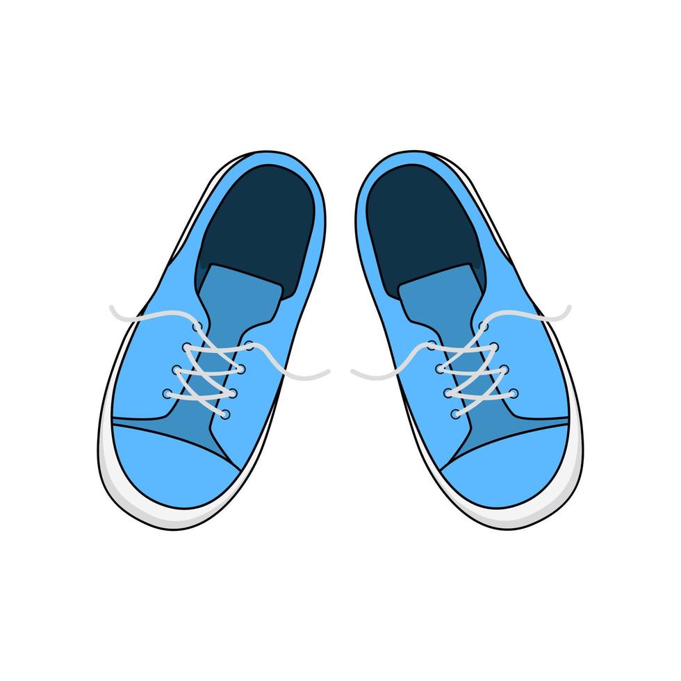 collorfull illustration of shoes vector