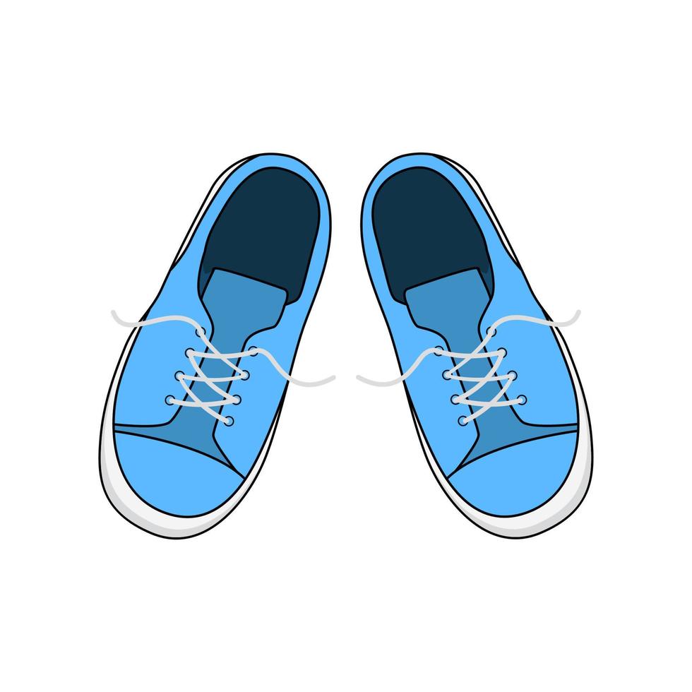 ilustración colorida de zapatos vector