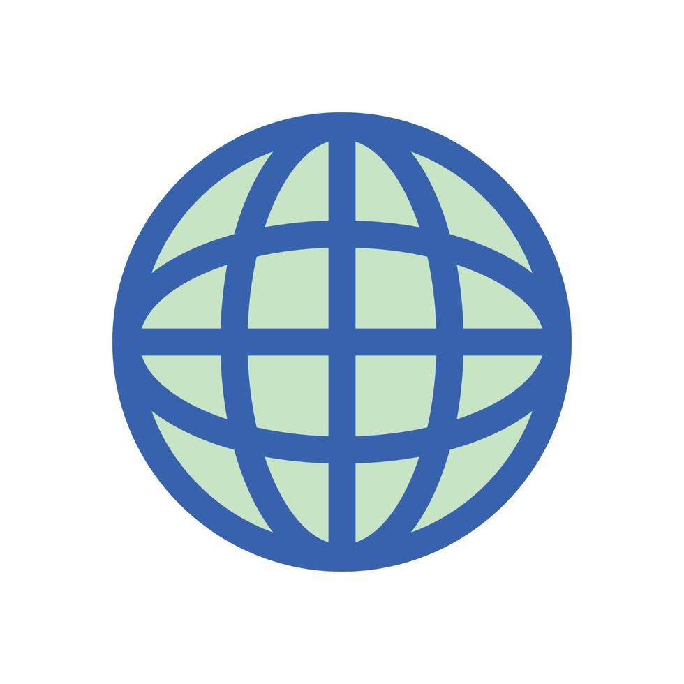Simple vector icon. Flat illustration on a theme internet