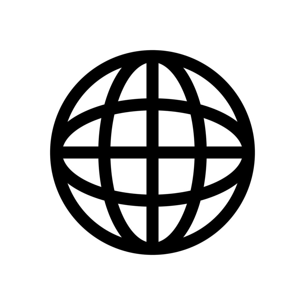 Simple vector icon. Flat illustration on a theme internet