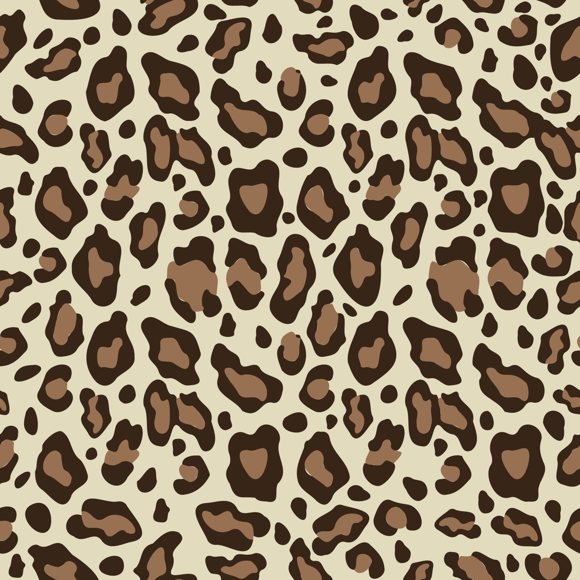 Leopard Print Seamless Vector Art, Icons, and Graphics for Free Download