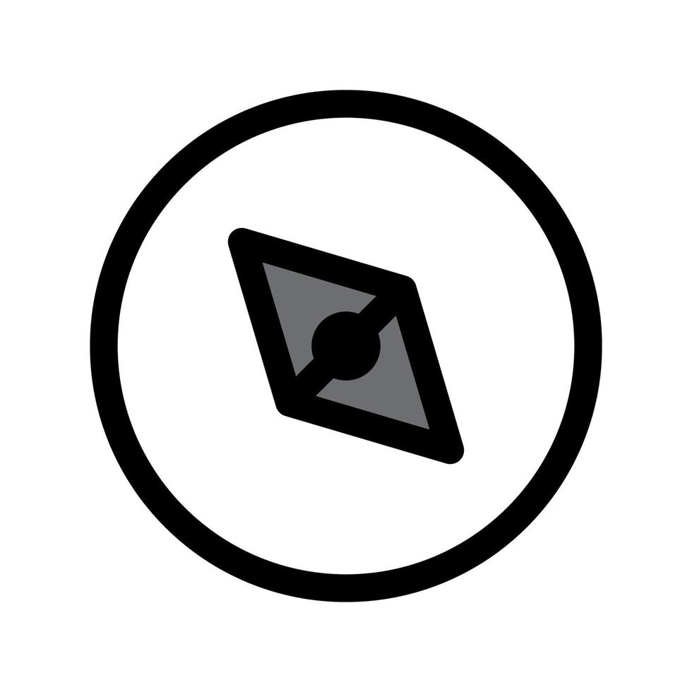 Compass icon template vector