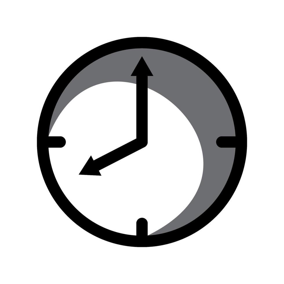 Clock icon template vector