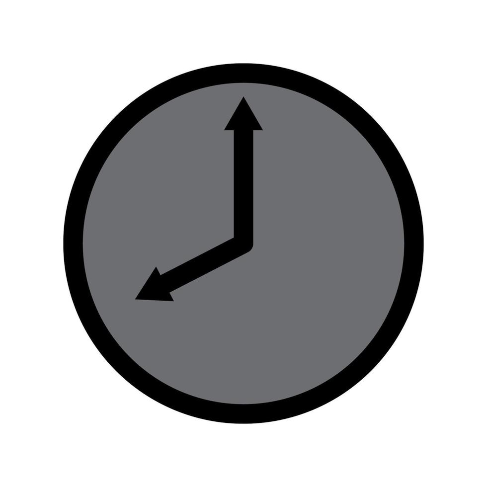 Clock icon template vector