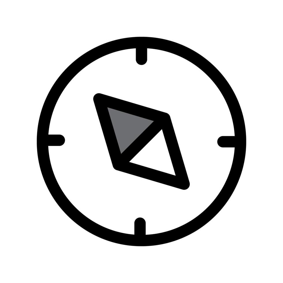 Compass icon template vector