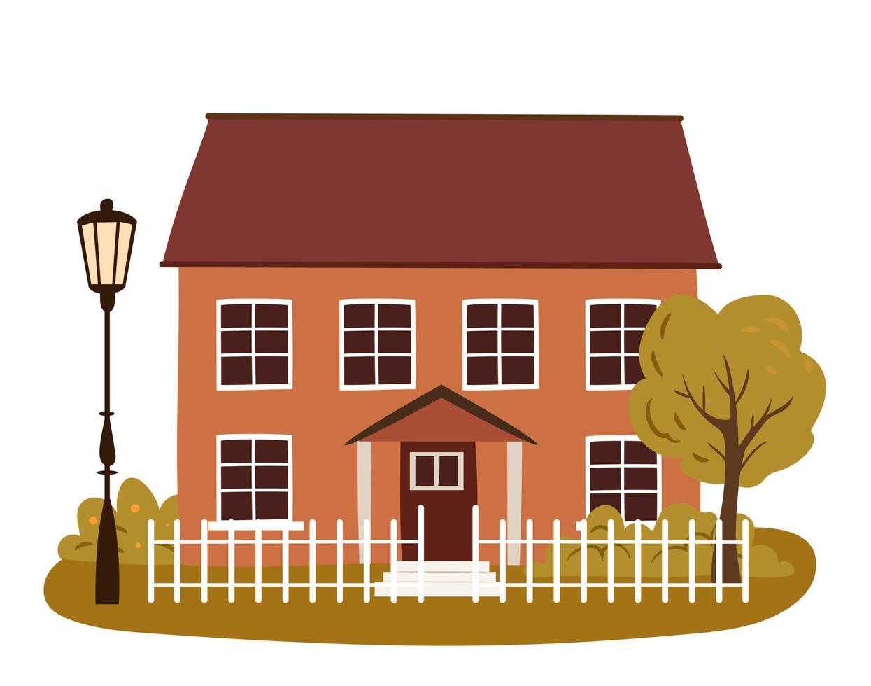 Hand drawn home vector illustration