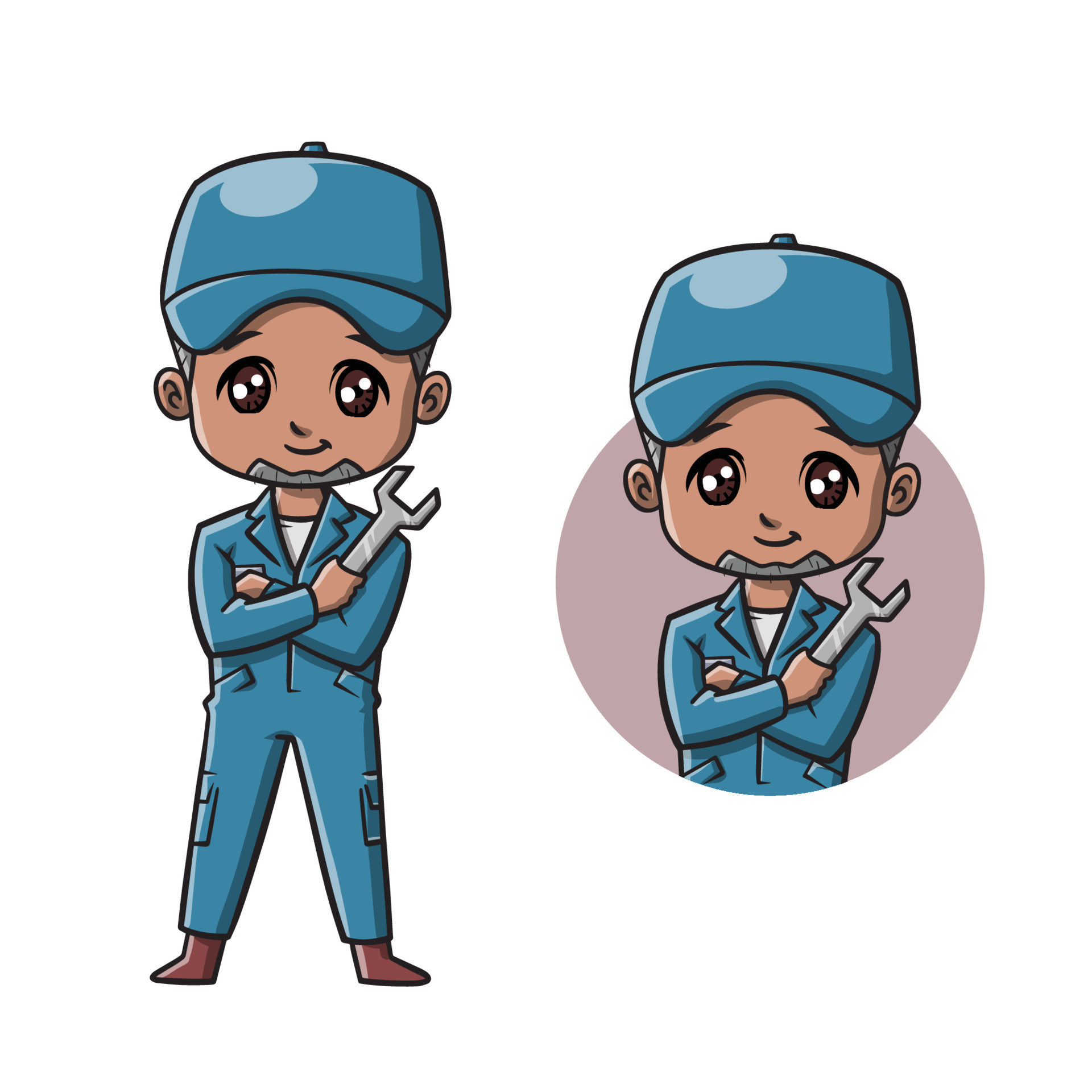 Mechanic Cute Cartoon Character Vector Illustration 8294871 Vector Art at Vecteezy Mechanic Cute Cartoon Character Vector Illustration 8294871 Vector Art at Vecteezy