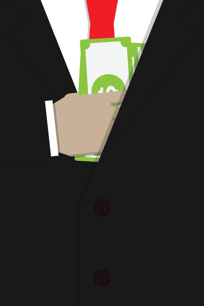 Politics or Business flat illustration vector