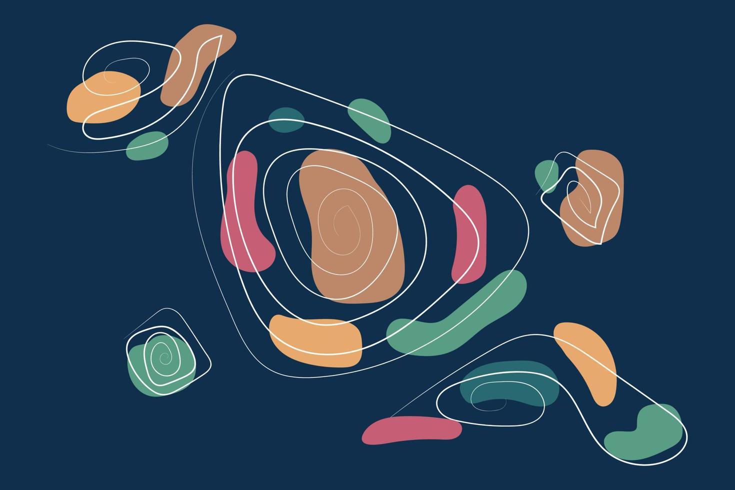 Geometric space abstract background vector. Line art color. Pattern space. Suitable for content social media, marketing tools, campaign vector