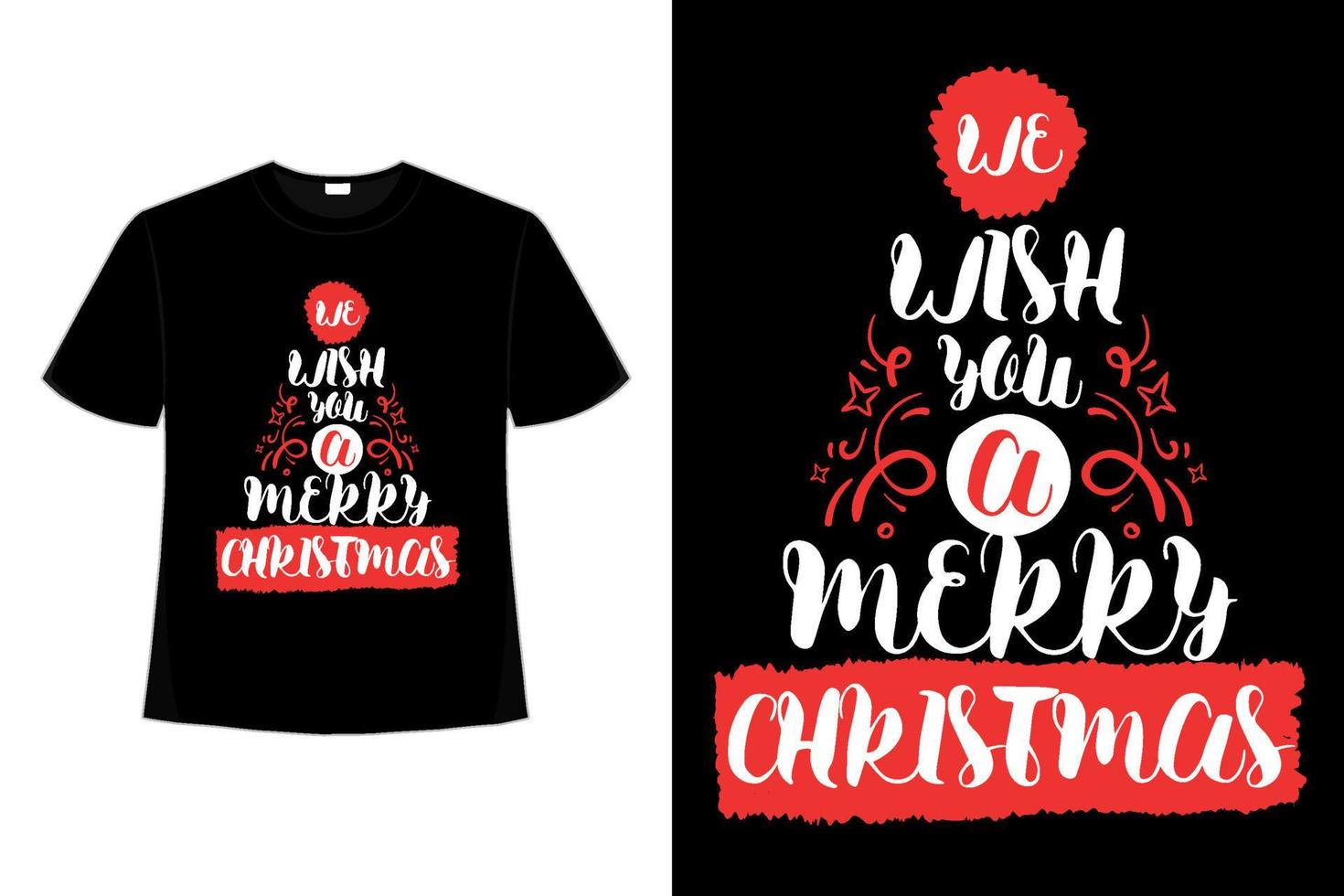 diseño de camiseta de navidad, camiseta vintage, vector, árbol de navidad, regalo de feliz día de navidad camiseta de regalo de diseño de camiseta de tipografía de navidad. caligrafía, ilustración vectorial aislada vector