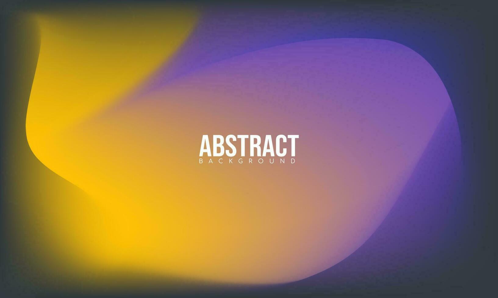 fondo degradado abstracto negro, amarillo y morado. ilustración vectorial para su diseño gráfico, pancarta, afiche, web y redes sociales. vector