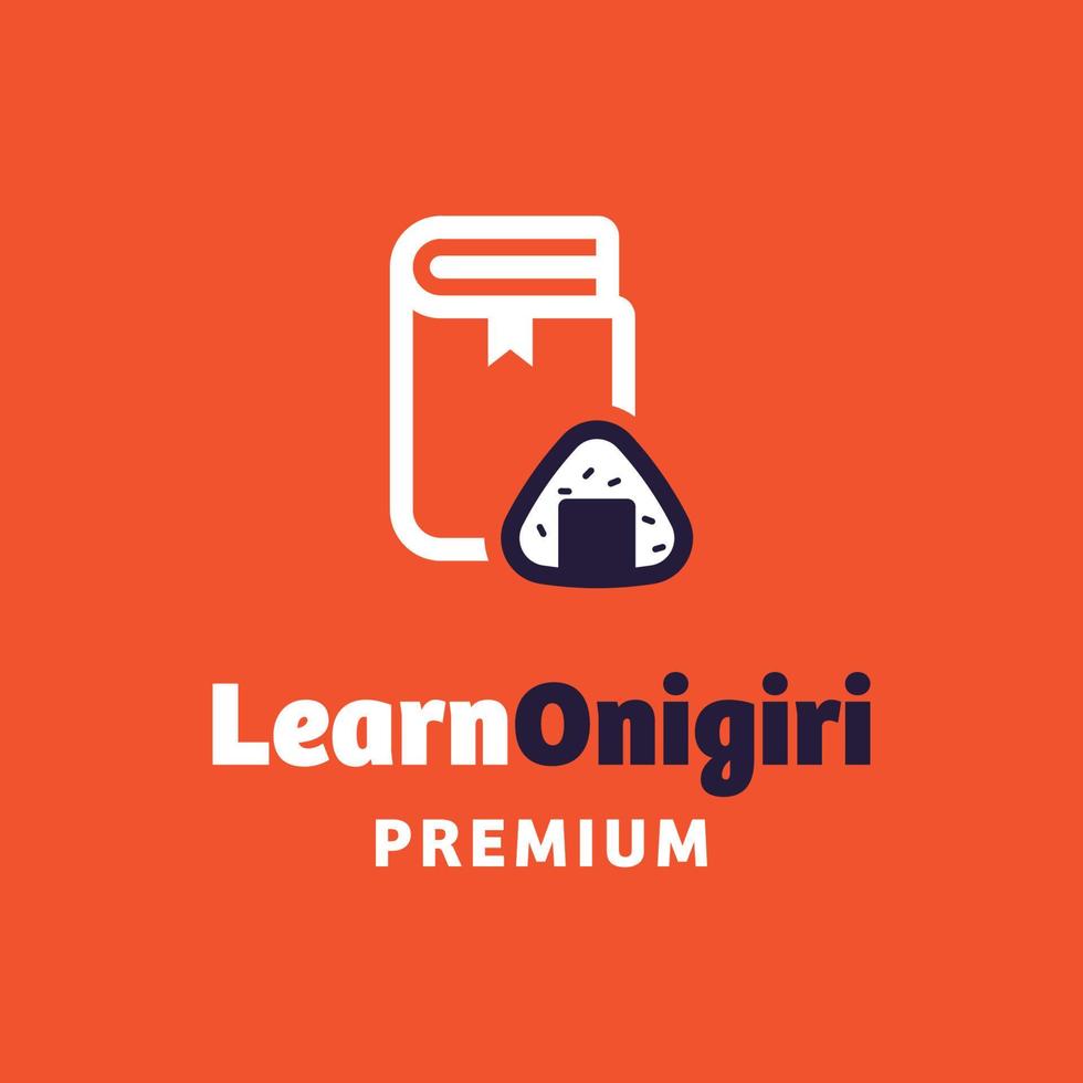 Learn Onigiri Logo vector