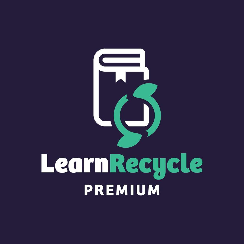 Learn Recycle Logo vector