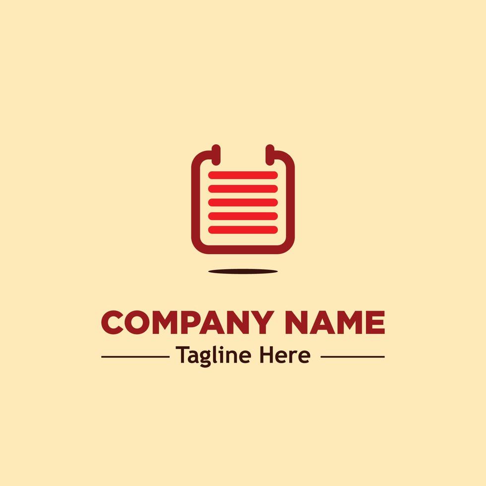 doctor stethoscope note logo simple icon design illustration vector