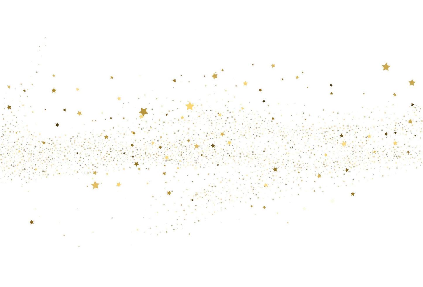 Light gold glitter confetti texture vector