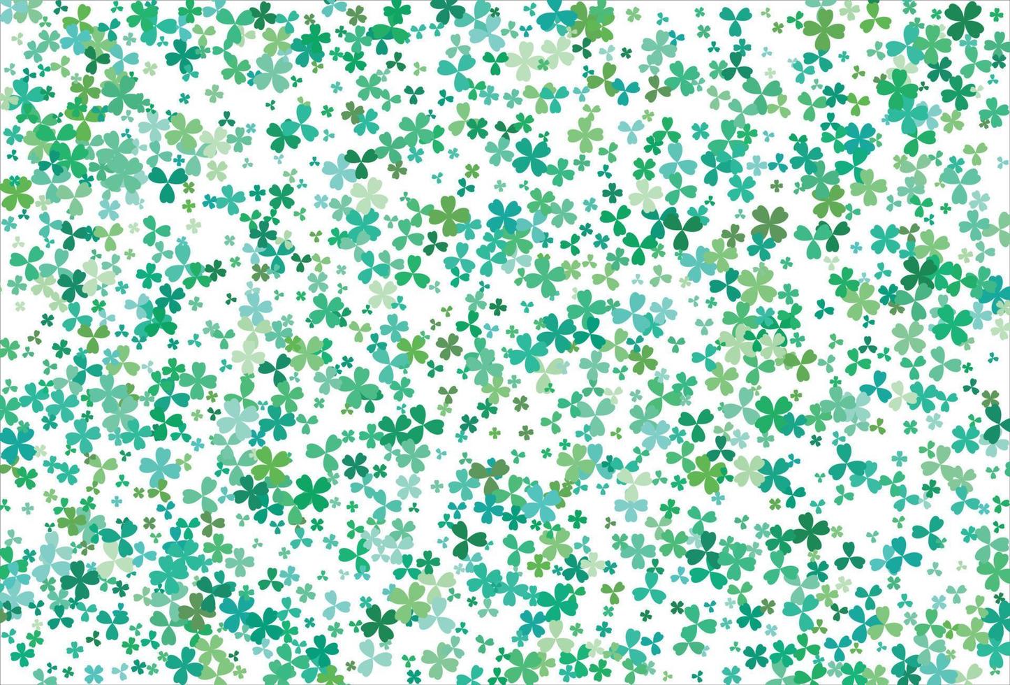 Clover background. Clover leaf, St. Patrick day background vector