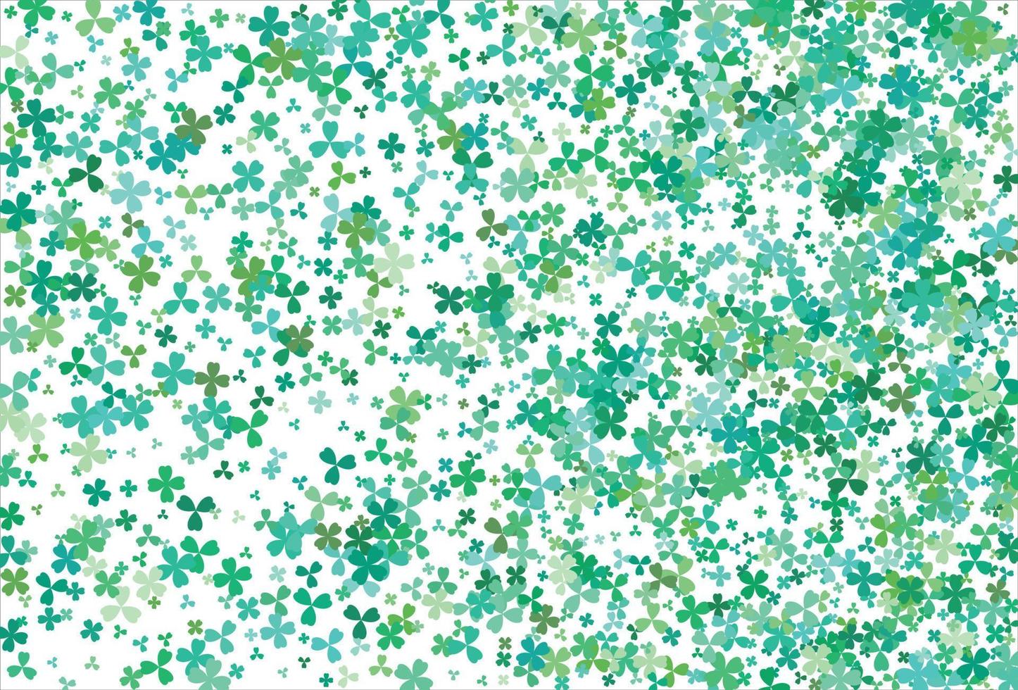 Clover background. Clover leaf, St. Patrick day background vector