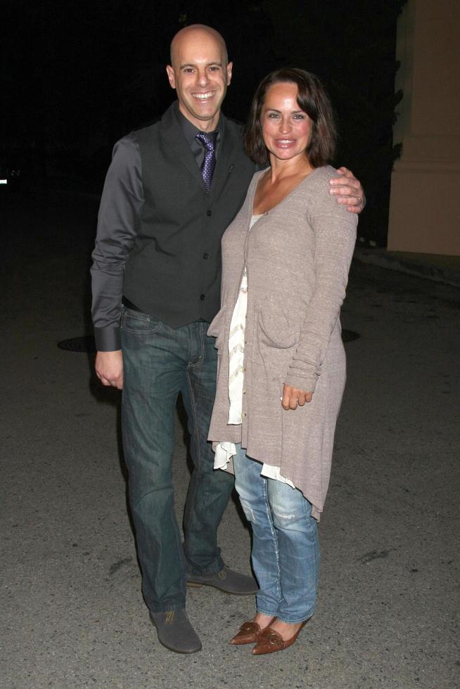 LOS ANGELES, OCT 27 - Steve Silverman, Crystal Chappell arrives at the Pretty Season 3 Webseries Screening at Warner Brother Studio on October 27, 2011 in Burbank, CA photo