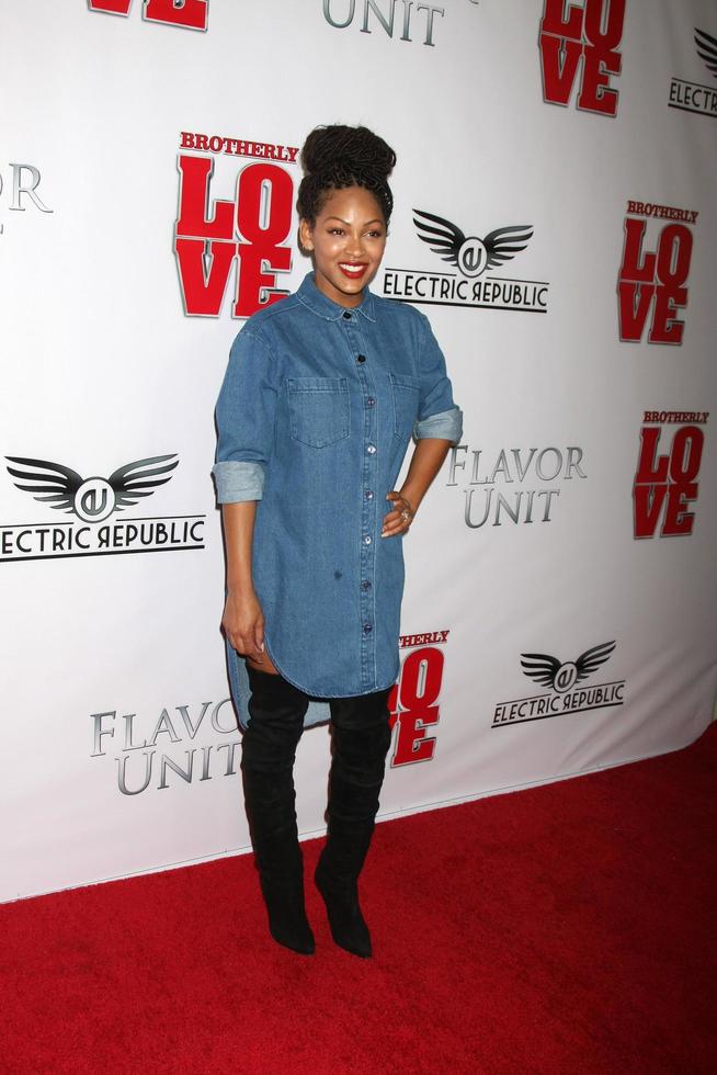 LOS ANGELES, FEB 13 - Megan Good at the Brotherly Love LA Premiere at the Silver Screen Theater at the Pacific Design Center on April 13, 2015 in West Hollywood, CA photo