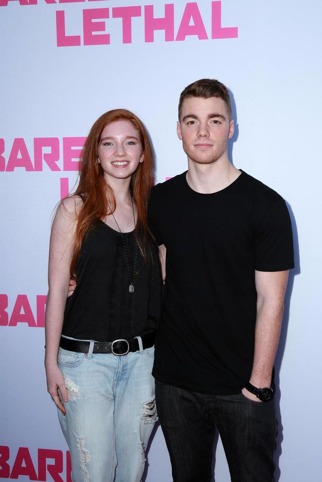 LOS ANGELES, MAY 27 Annalise Basso, Gabriel Basso at the Barely