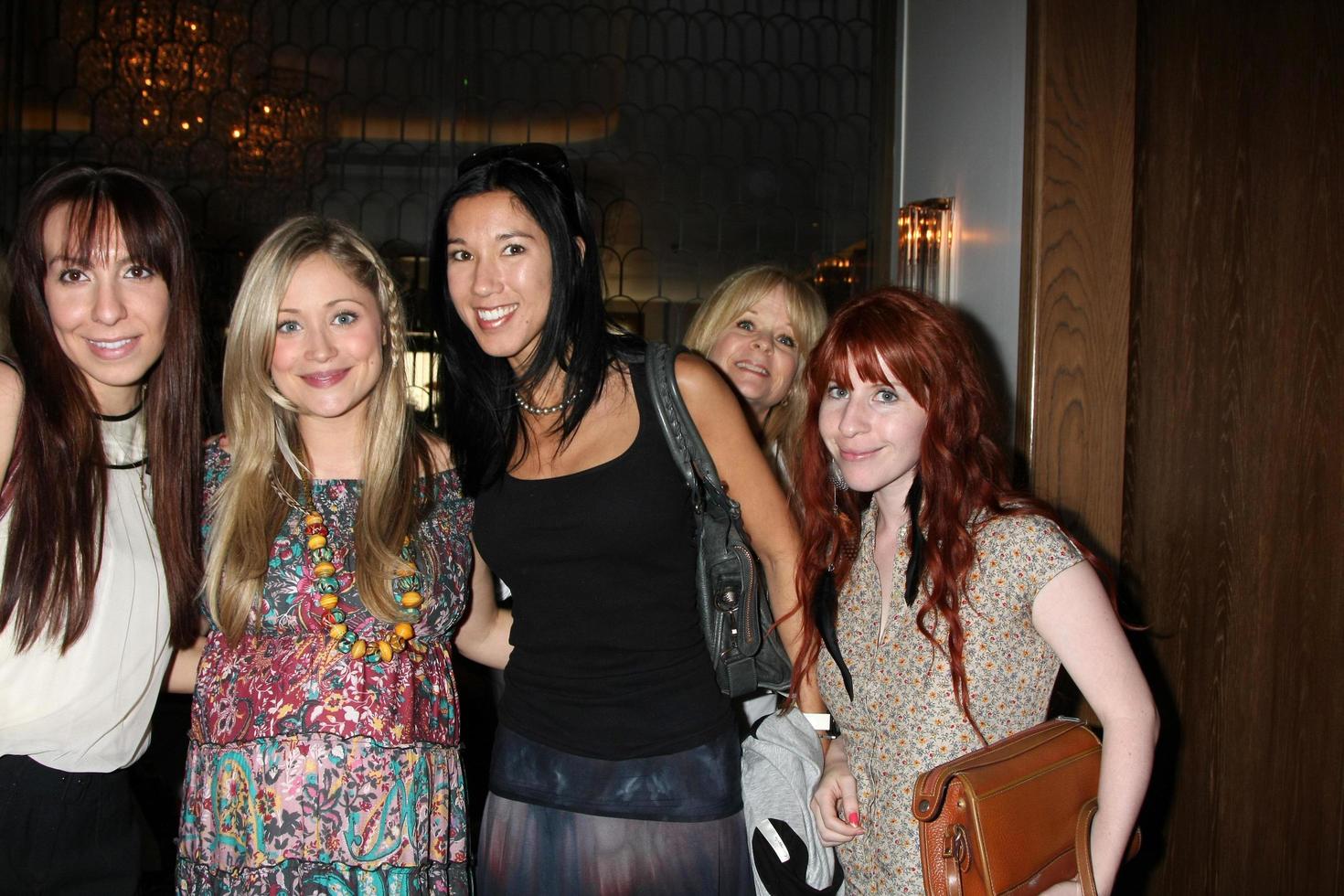 LOS ANGELES, OCT 2 - Marcy Rylan and friends attending the Marcy Rylan Baby Shower Hosted by Eileen Davidson at the Cecconis West Hollywood on October 2, 2011 in West Hollywood, CA photo