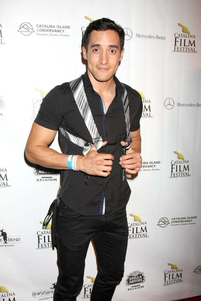 LOS ANGELES, SEP 24 - Keahu Kahuanui at the Catalina Film Festival Craven Horrow Reception at the Hotel Metropole on September 24, 2015 in Avalon, CA photo